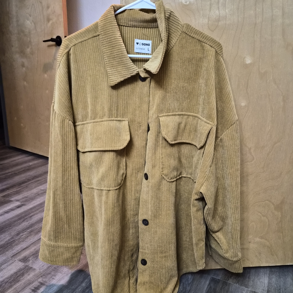 Oversized Courderoy Jacket